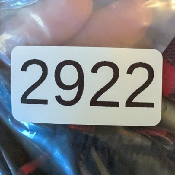 Nautica Cozy Fleece Plaid Pajama Pants Men's‎ Medium Sleepwear Red Navy Cozy New - Picture 7 of 7